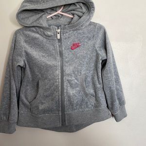 Infant zipper sweat jacket